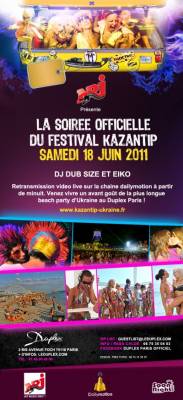 la Soiree officielle de la Republique de Kazantip