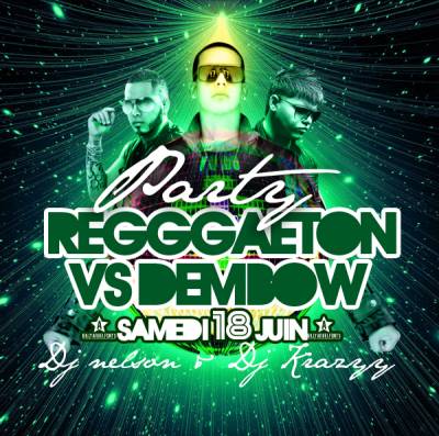 REGGAETON VS DEMBOW PARTY/ open bar de 20h a 22h