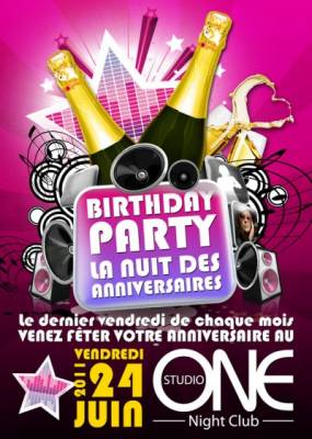 LA NUIT DES ANNIVERSAIRES / BIRTHDAY PARTY