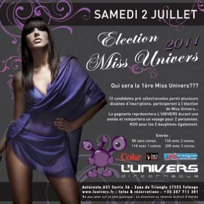 Election Miss Univers 2011