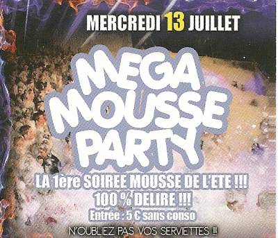 Soirée mousse