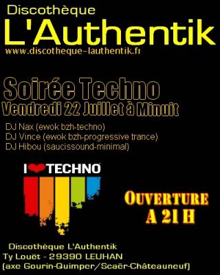 Soirée Techno