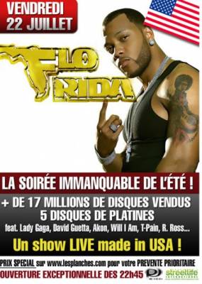 Flo Rida @ Planches, l’événement immanquable de l’été !!!