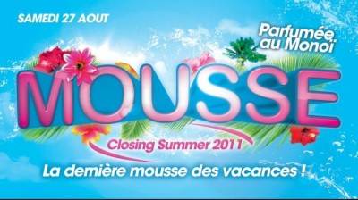 Dernière Mousse des Vacances parfumée au Monoï