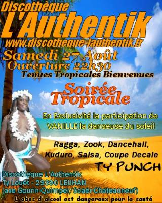 Soirée Tropicale