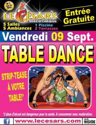 TABLE DANCE