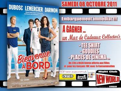 Nuit officielle du Film BIENVENUE A BORD