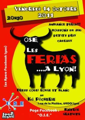 OSE les Férias…à Lyon!