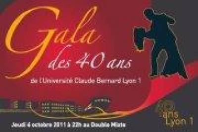 Gala des 40 ans de l’Université Claude Bernard Lyon 1