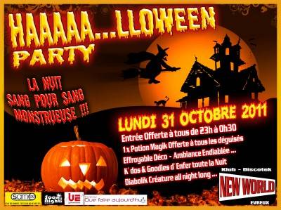 Nuit officielle HALLOWEEN PARTY