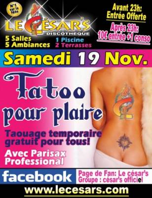 Tatoo pour plaire