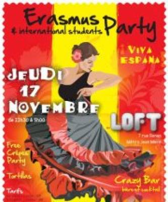 Erasmus & International Students PARTY!!!