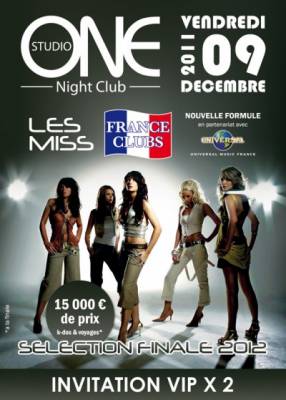 Miss France Clubs – Sélection Finale 2012