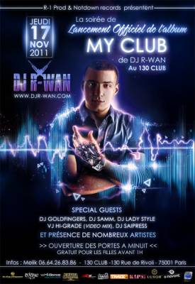 DJ R-WAN MY CLUB TOUR