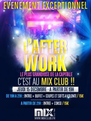 AFTERWORK @ MIX CLUB