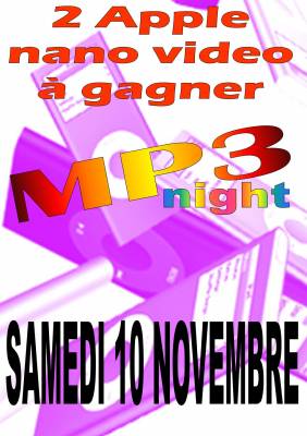 MP3 NIGHT GAGNE TON I-POD NANO