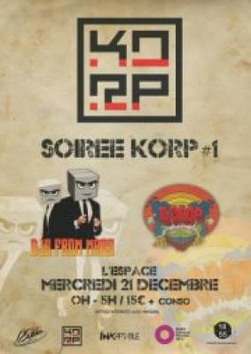 KORP #1 – DJs From Mars + E-Drop