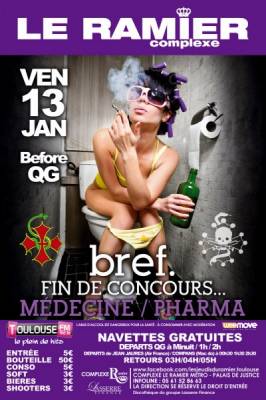 bref. Fin de Concours… Médecine / Pharma