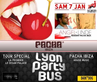 LYON PARTY BUS – PACHA IBIZA TOUR WITH ENJOY LIFE