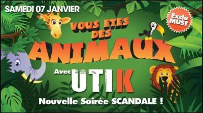 « Vous êtes des Animaux » avec Utik