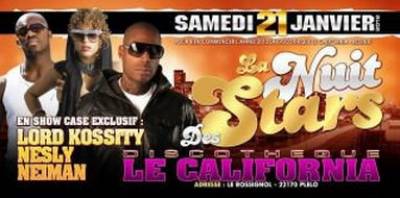 La Nuit des Stars (Show Case Lord Kossity, Nesly, Neiman)