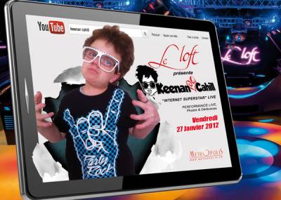 KEENAN CAHILL – INTERNET SUPERSTAR LIVE