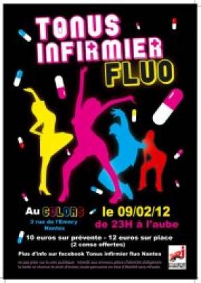 Tonus infirmier fluo Nantes