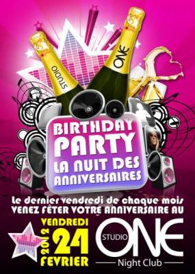 BIRTHDAY PARTY / LA NUIT DES ANNIVERSAIRES