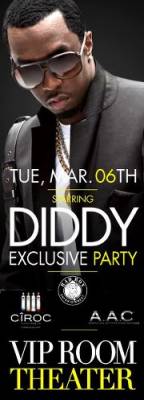 Exclusive Diddy Party @ VIP ROOM