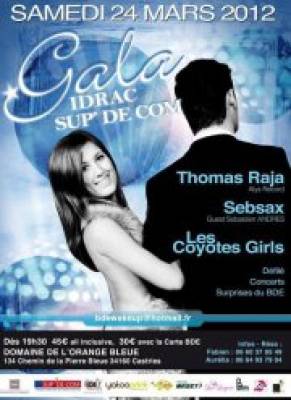 GALA IDRAC & SUP’ DE COM 2012