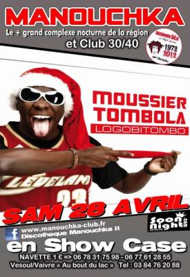 Moussier Tombola en show case !