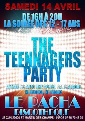 The Teennagers Party – Pour les 12 / 17 ans !