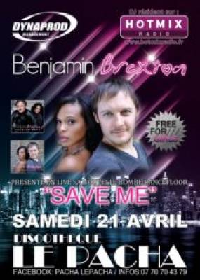 LE DJ INTERNATIONAL BENJAMIN BRAXTON EN LIVE