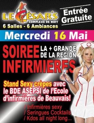 soirée Infirmières « BDE ASEPSI »