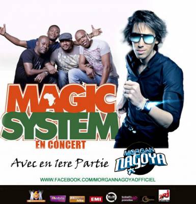 Morgan Nagoya – 1ère partie de Magic System