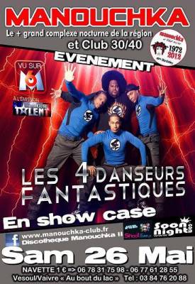 Les 4 Danseurs Fantastiques font leur show !