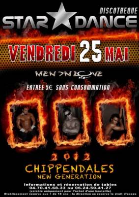 SOIREE CHIPPENDALE ( MEN IN LOVE )