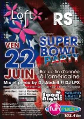 SUPERBOWL PARTY « Bal de fin d’année à l’Américaine FIN DU BAC