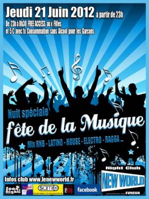 Nuit spéciale FETE DE LA MUSIQUE