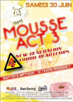 Mousse- Baptiste Birthday