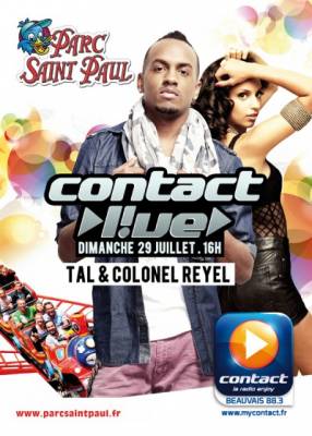 TAL & Colonel Reyel en concert Au Parc Saint Paul