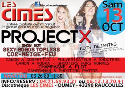 Soirée clubbing @ CIMES