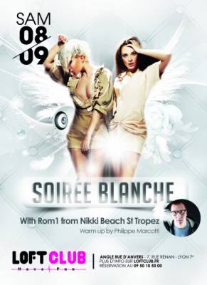 Soirée Blanche with Rom1 (Nikki Beach St Tropez)