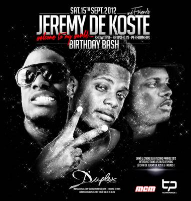 JEREMY DE KOSTE and Friends – BIRTHDAY BASH