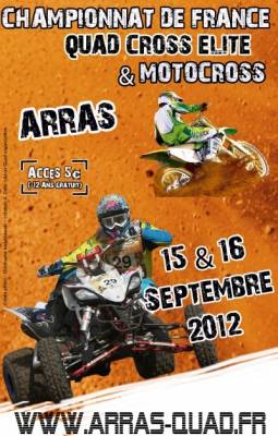 Finale du championnat de france de quad cross Arras