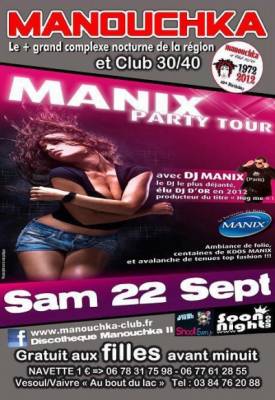 Manix Party Tour