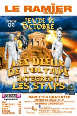 LES DIEUX DE L’OLYMPE INTEGRENT LES STAPS