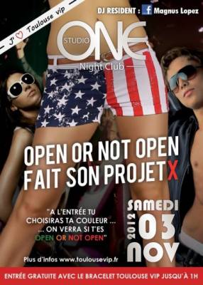 OPEN OR NOT OPEN FAIT SON PROJET X / SAISON II ACTE II / DEGUISEMENT DEJANTE !!!