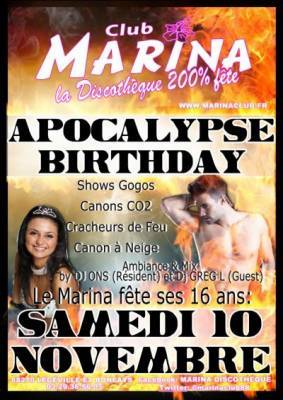 Apocalypse Birthday