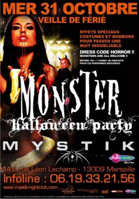 Monster halloween party